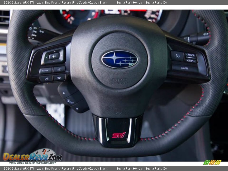2020 Subaru WRX STI Steering Wheel Photo #16