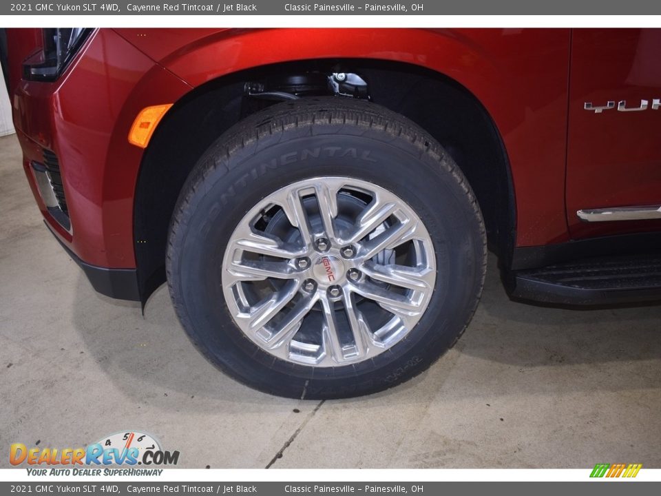 2021 GMC Yukon SLT 4WD Cayenne Red Tintcoat / Jet Black Photo #5
