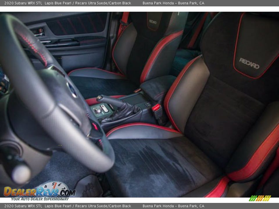 Front Seat of 2020 Subaru WRX STI Photo #19