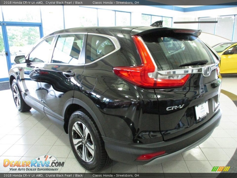 2018 Honda CR-V LX AWD Crystal Black Pearl / Black Photo #9