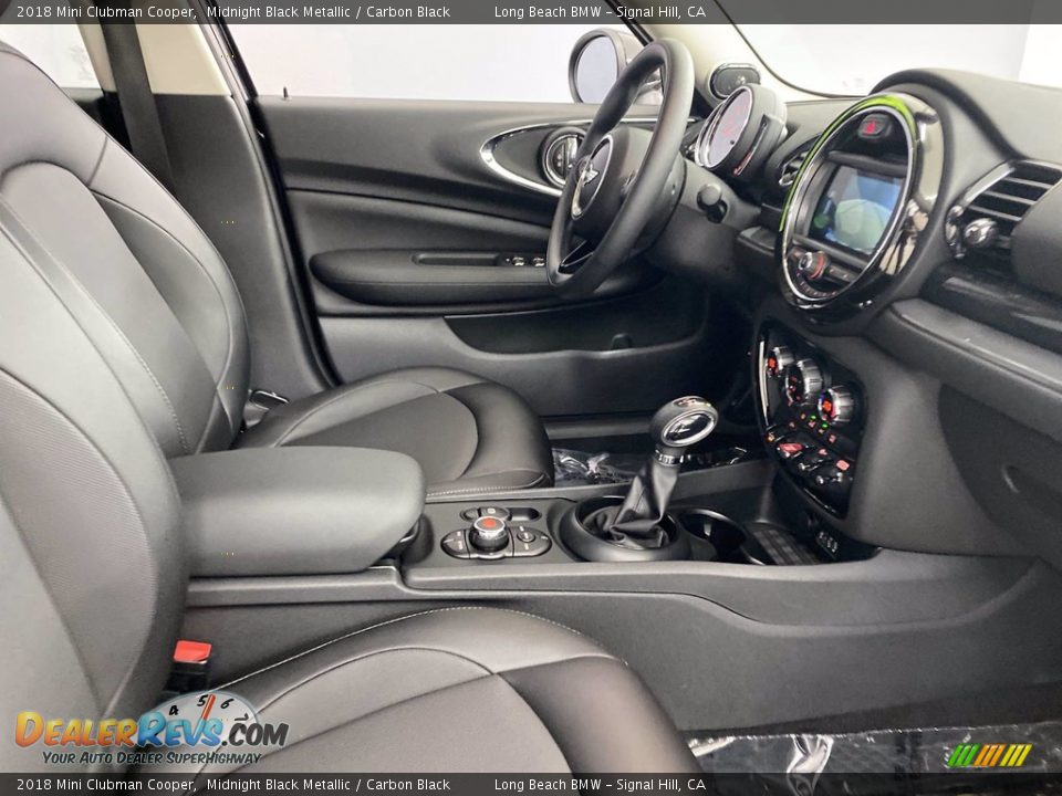 2018 Mini Clubman Cooper Midnight Black Metallic / Carbon Black Photo #32