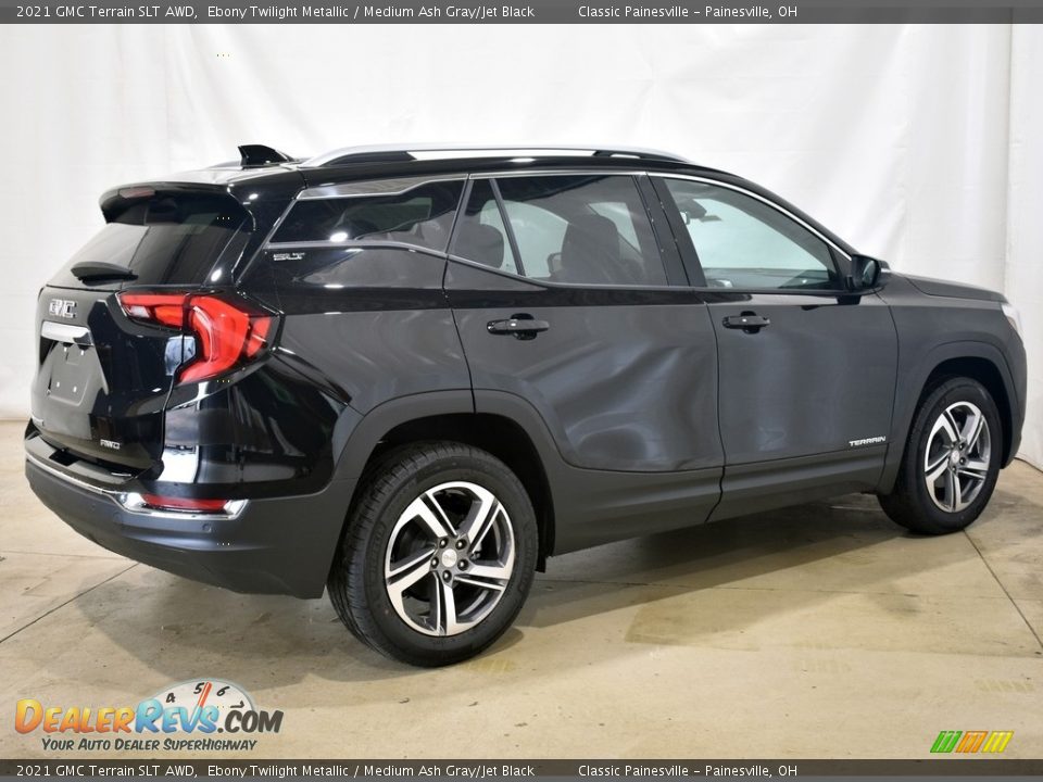 2021 GMC Terrain SLT AWD Ebony Twilight Metallic / Medium Ash Gray/Jet Black Photo #2