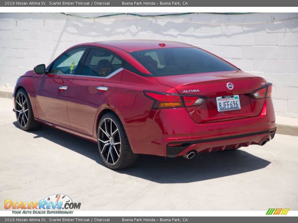 2019 Nissan Altima SV Scarlet Ember Tintcoat / Charcoal Photo #2