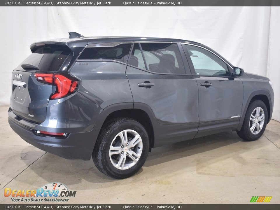 2021 GMC Terrain SLE AWD Graphite Gray Metallic / Jet Black Photo #2