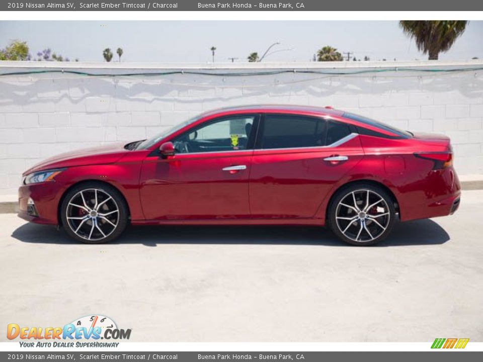 Scarlet Ember Tintcoat 2019 Nissan Altima SV Photo #8