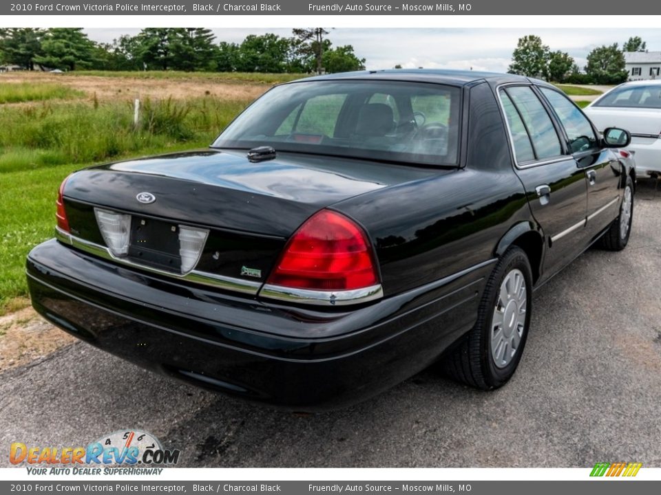 2010 Ford Crown Victoria Police Interceptor Black / Charcoal Black Photo #4