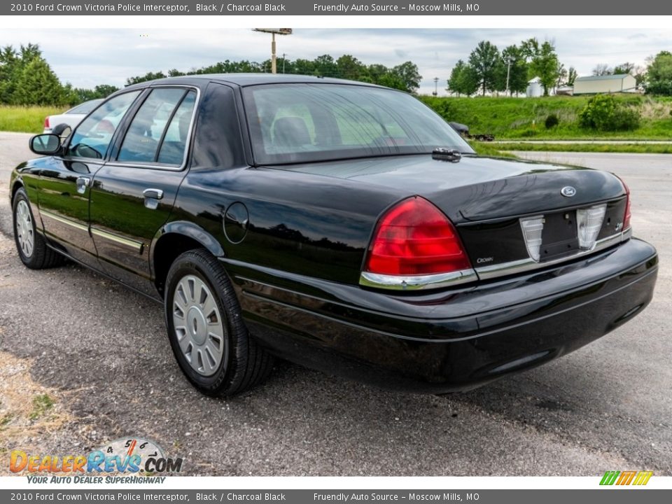 2010 Ford Crown Victoria Police Interceptor Black / Charcoal Black Photo #6