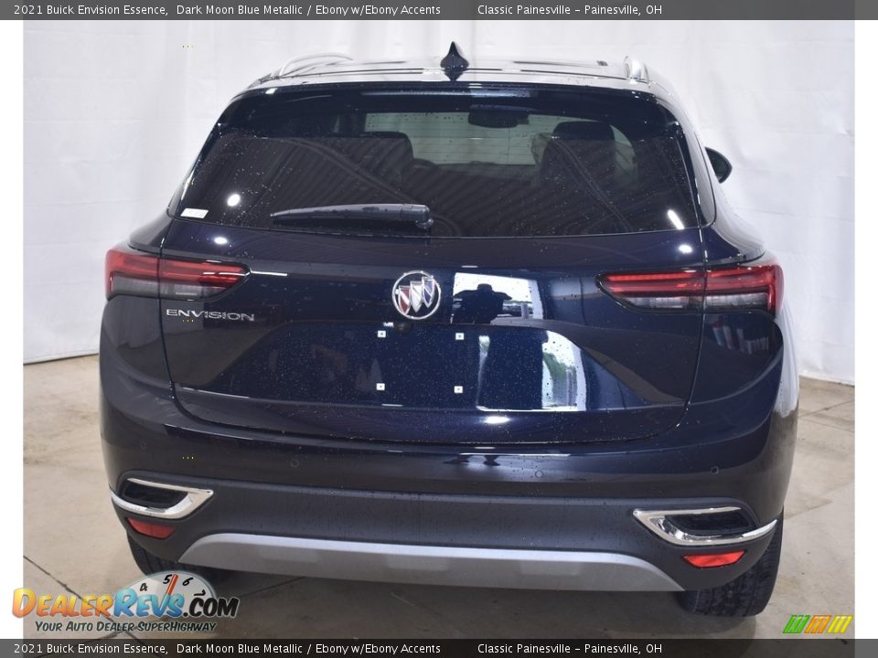 2021 Buick Envision Essence Dark Moon Blue Metallic / Ebony w/Ebony Accents Photo #3