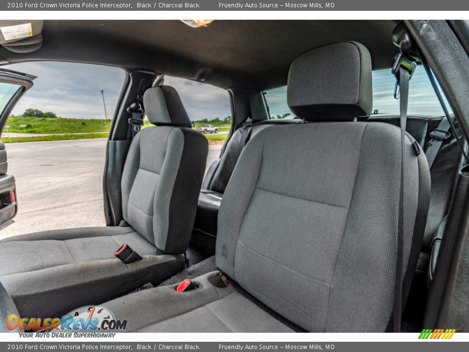 2010 Ford Crown Victoria Police Interceptor Black / Charcoal Black Photo #16