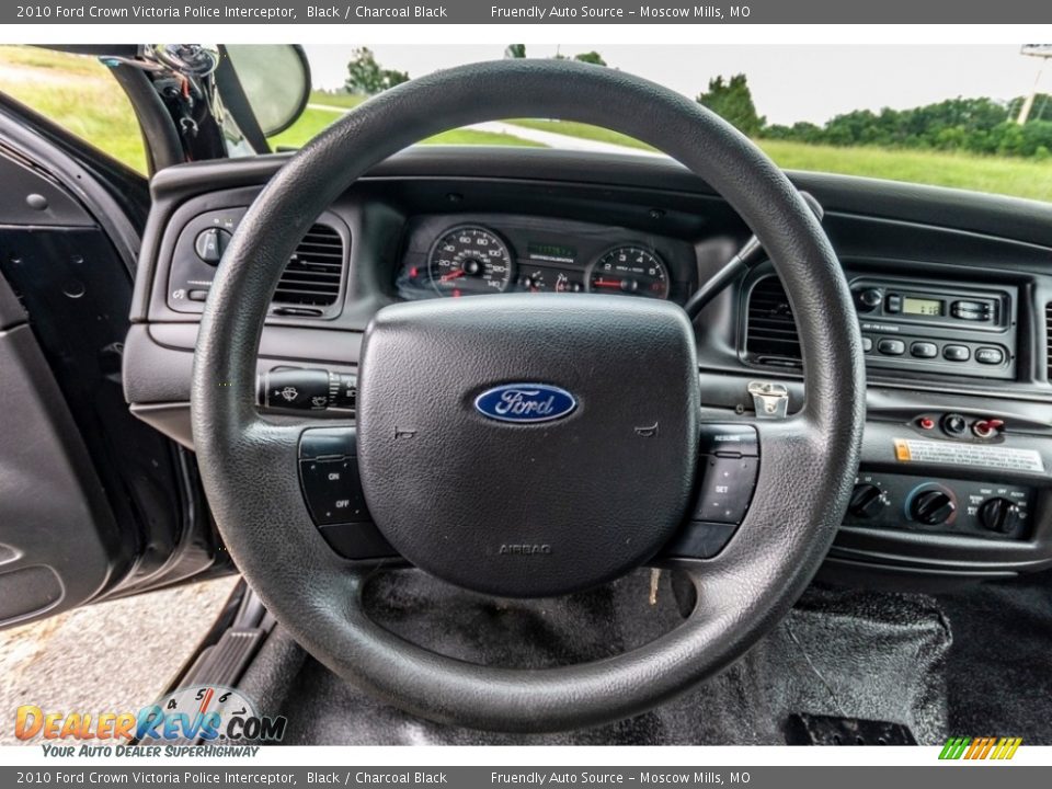 2010 Ford Crown Victoria Police Interceptor Steering Wheel Photo #31