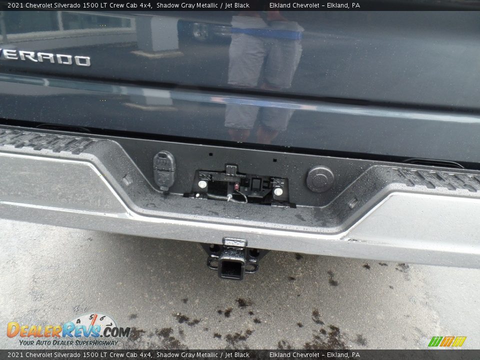 2021 Chevrolet Silverado 1500 LT Crew Cab 4x4 Shadow Gray Metallic / Jet Black Photo #12