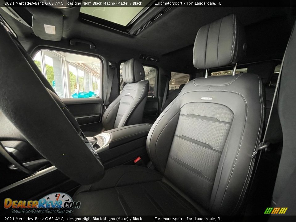 2021 Mercedes-Benz G 63 AMG designo Night Black Magno (Matte) / Black Photo #3