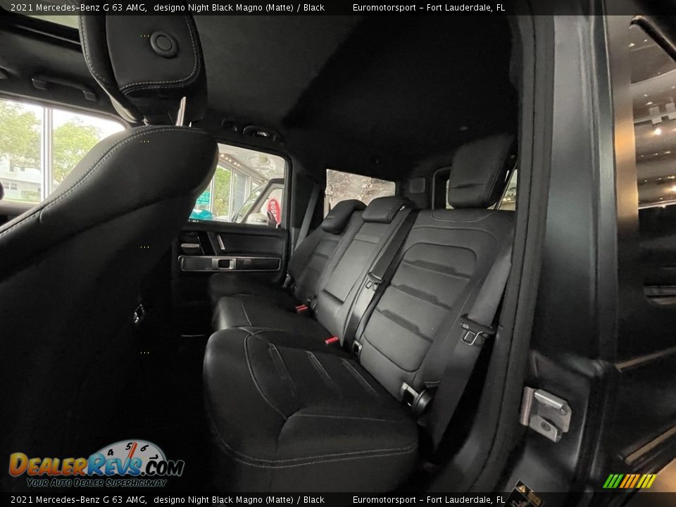 2021 Mercedes-Benz G 63 AMG designo Night Black Magno (Matte) / Black Photo #6