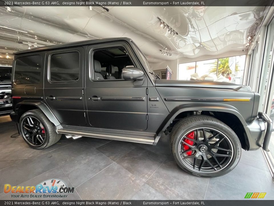 2021 Mercedes-Benz G 63 AMG designo Night Black Magno (Matte) / Black Photo #9