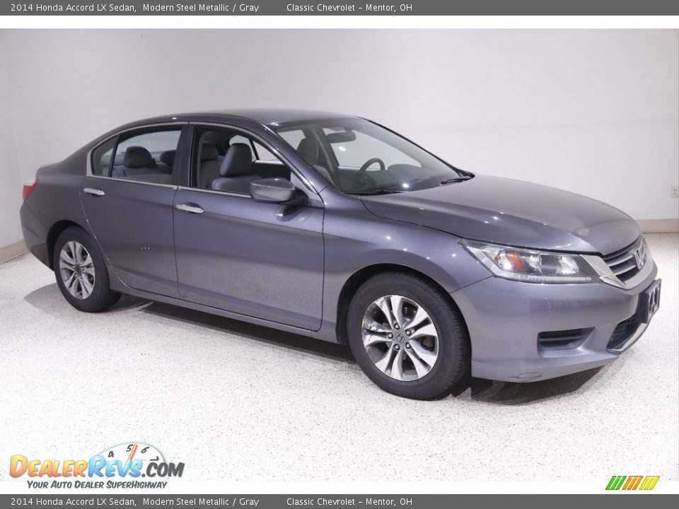 2014 Honda Accord LX Sedan Modern Steel Metallic / Gray Photo #1