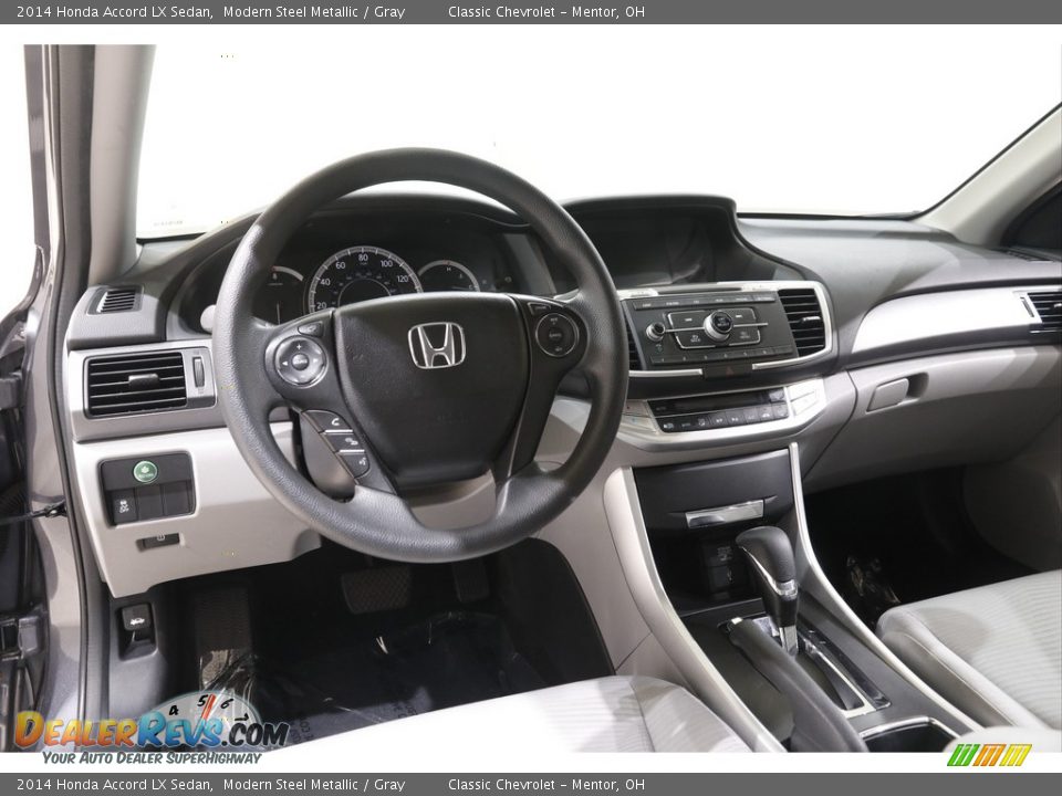 2014 Honda Accord LX Sedan Modern Steel Metallic / Gray Photo #6