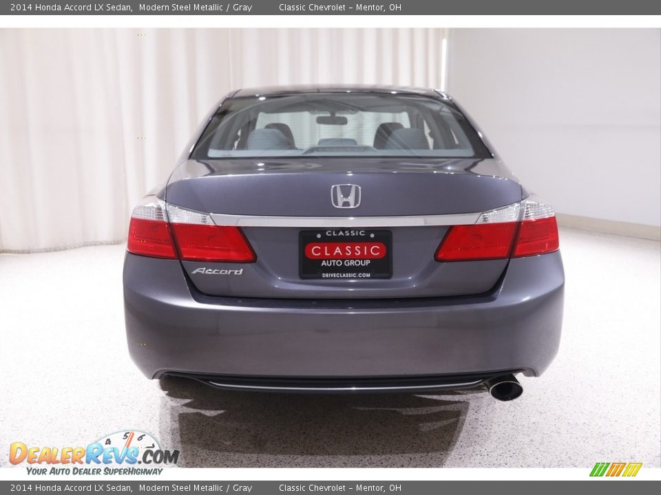 2014 Honda Accord LX Sedan Modern Steel Metallic / Gray Photo #18