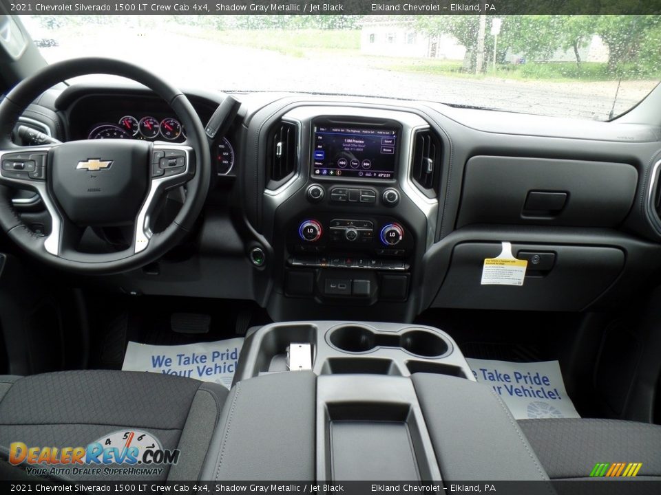 2021 Chevrolet Silverado 1500 LT Crew Cab 4x4 Shadow Gray Metallic / Jet Black Photo #33