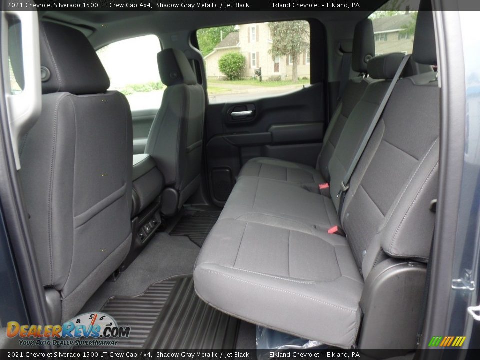 2021 Chevrolet Silverado 1500 LT Crew Cab 4x4 Shadow Gray Metallic / Jet Black Photo #35