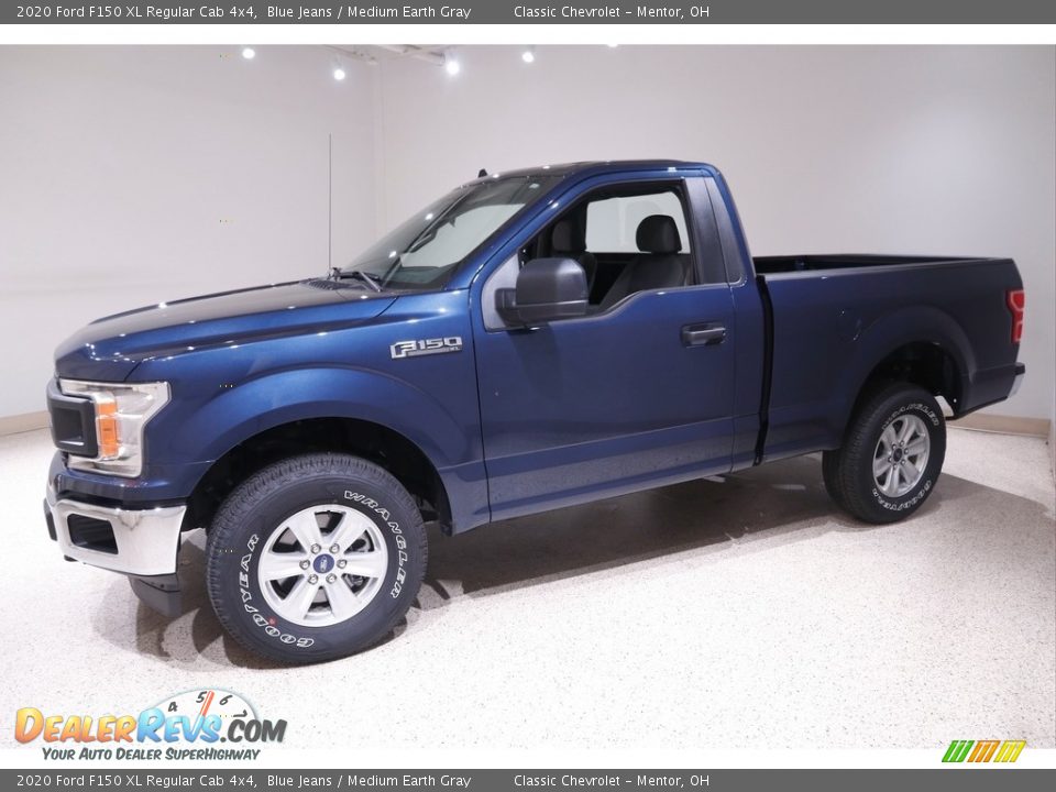 Blue Jeans 2020 Ford F150 XL Regular Cab 4x4 Photo #3