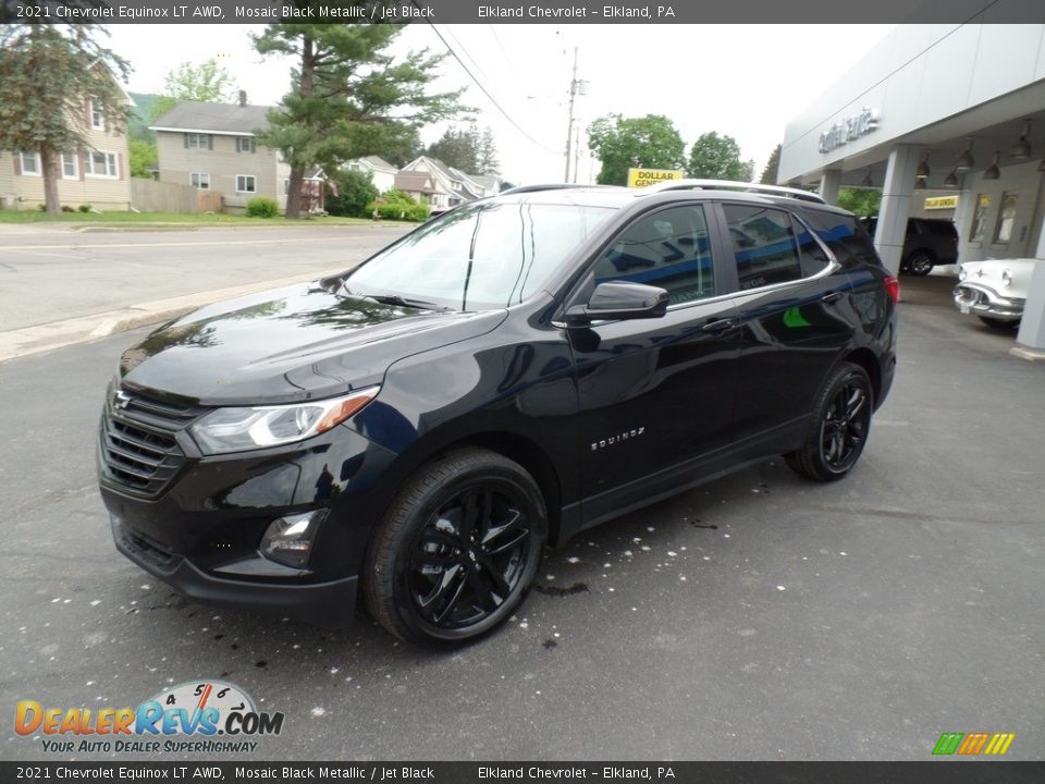 2021 Chevrolet Equinox LT AWD Mosaic Black Metallic / Jet Black Photo #1