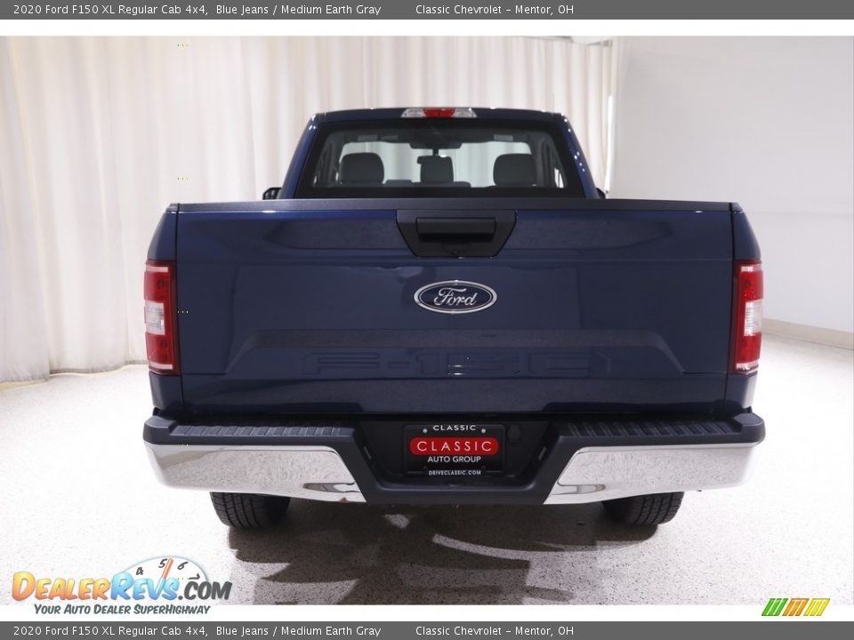 2020 Ford F150 XL Regular Cab 4x4 Blue Jeans / Medium Earth Gray Photo #12