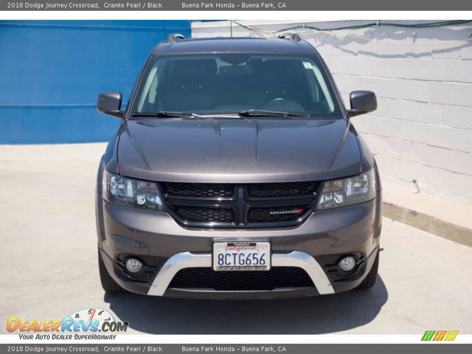 2018 Dodge Journey Crossroad Granite Pearl / Black Photo #7