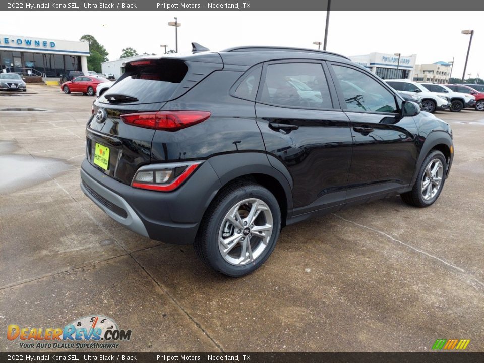 2022 Hyundai Kona SEL Ultra Black / Black Photo #3