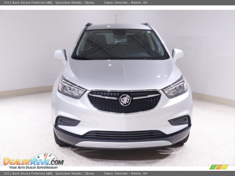 2021 Buick Encore Preferred AWD Quicksilver Metallic / Ebony Photo #2