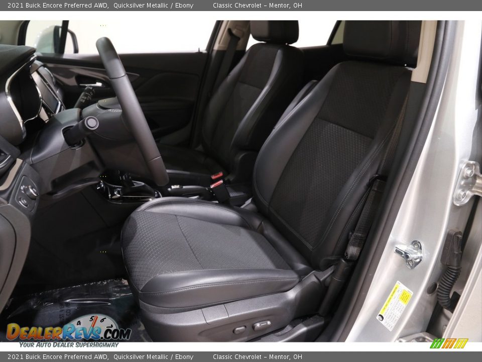Front Seat of 2021 Buick Encore Preferred AWD Photo #5