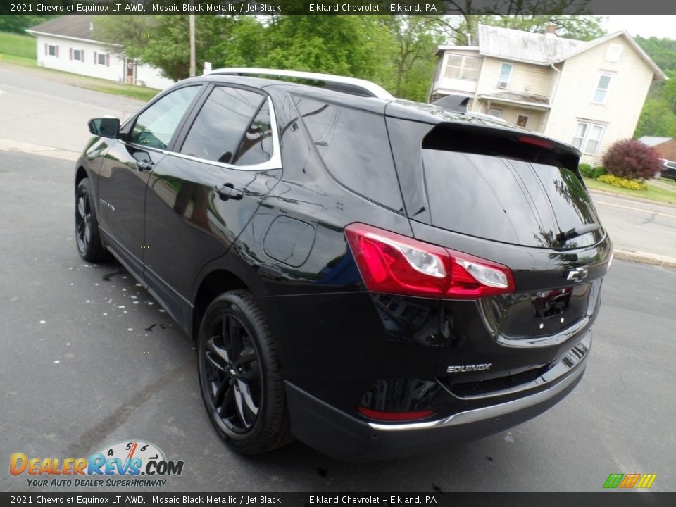 2021 Chevrolet Equinox LT AWD Mosaic Black Metallic / Jet Black Photo #10