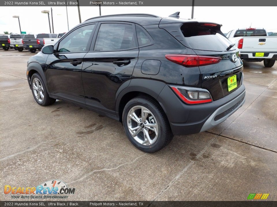 2022 Hyundai Kona SEL Ultra Black / Black Photo #8