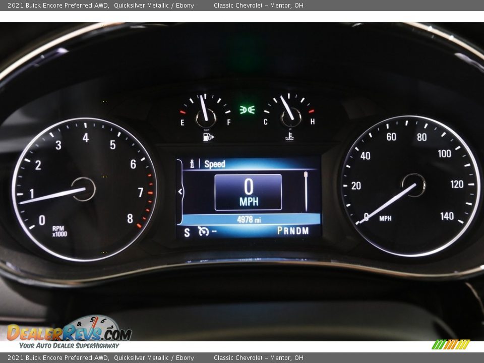 2021 Buick Encore Preferred AWD Gauges Photo #8