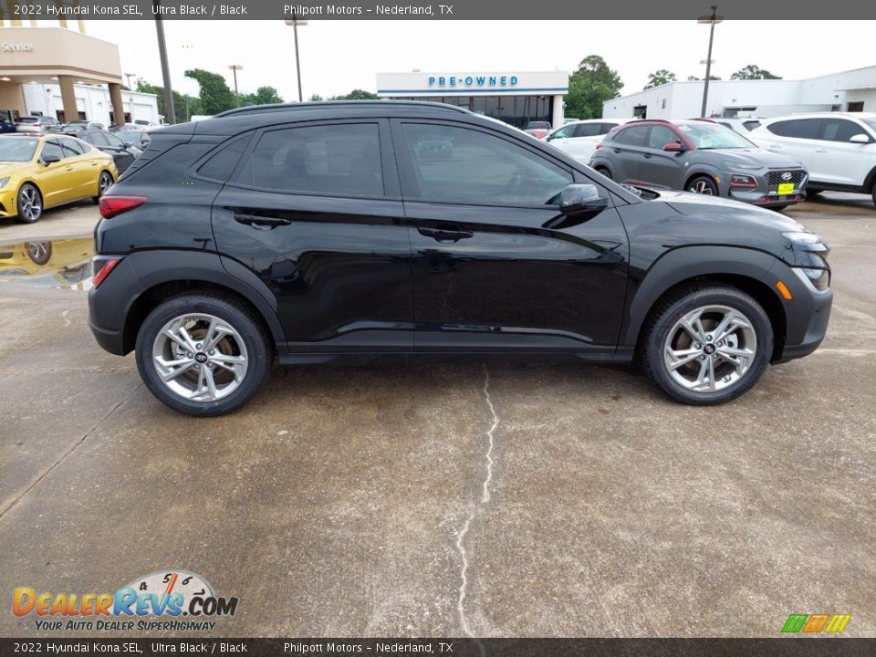 2022 Hyundai Kona SEL Ultra Black / Black Photo #9