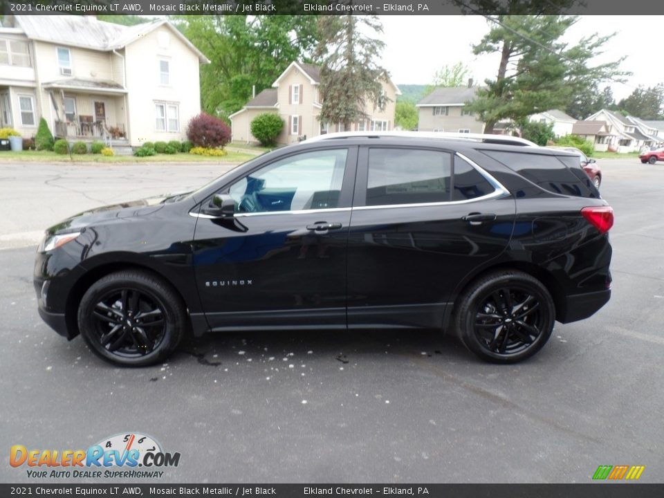 2021 Chevrolet Equinox LT AWD Mosaic Black Metallic / Jet Black Photo #11