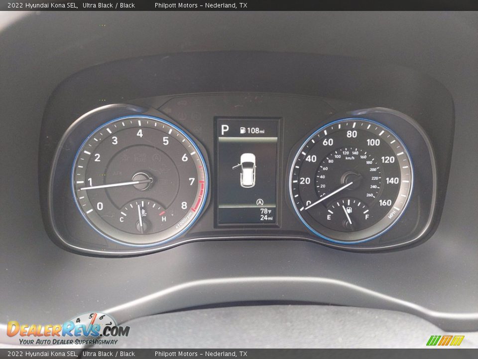 2022 Hyundai Kona SEL Gauges Photo #11