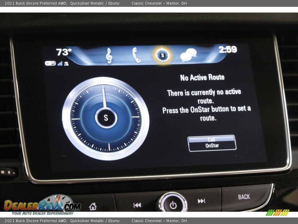 2021 Buick Encore Preferred AWD Quicksilver Metallic / Ebony Photo #13