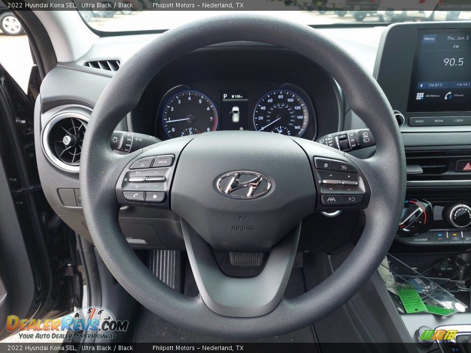 2022 Hyundai Kona SEL Steering Wheel Photo #15
