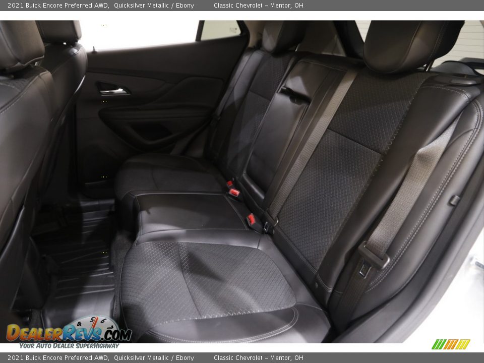 2021 Buick Encore Preferred AWD Quicksilver Metallic / Ebony Photo #17