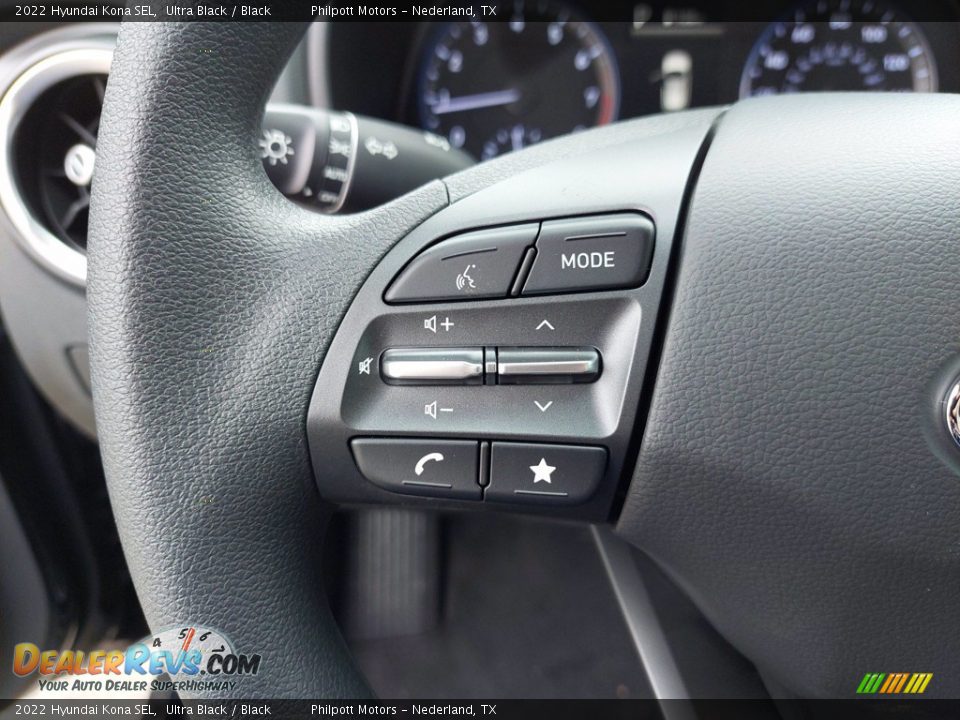 2022 Hyundai Kona SEL Steering Wheel Photo #16
