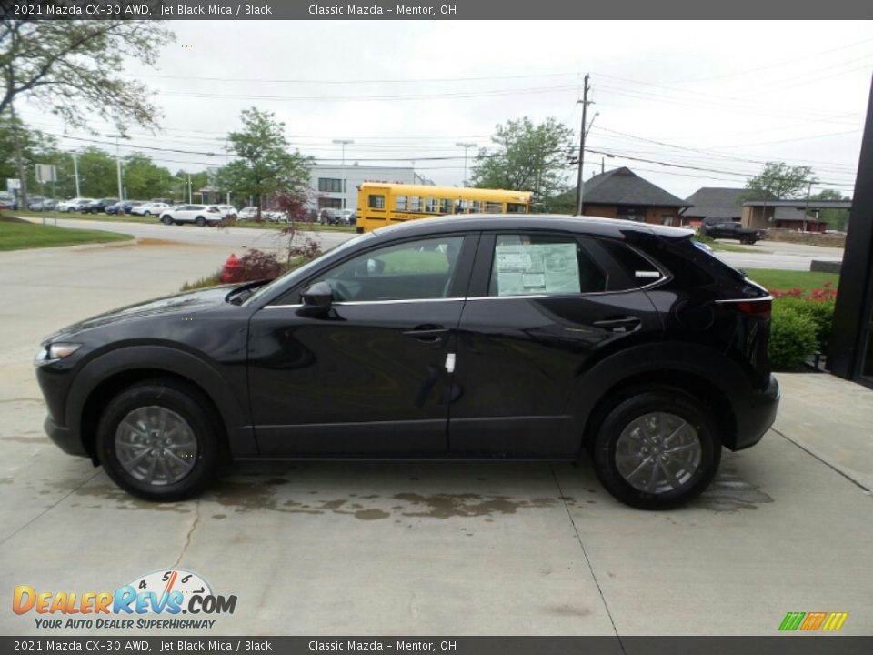 2021 Mazda CX-30 AWD Jet Black Mica / Black Photo #6