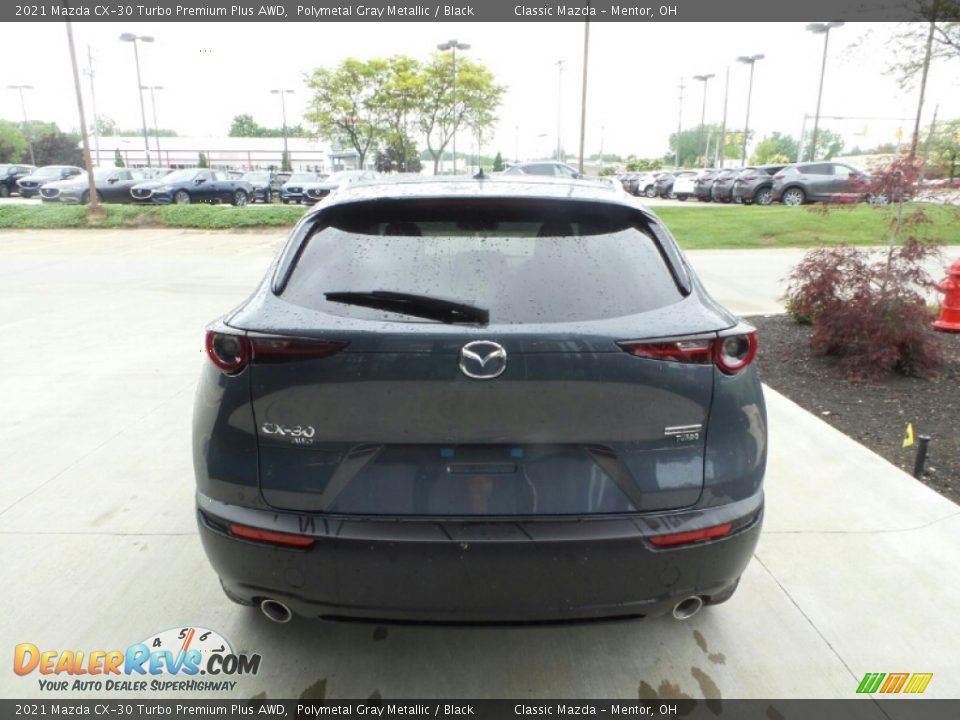2021 Mazda CX-30 Turbo Premium Plus AWD Polymetal Gray Metallic / Black Photo #5