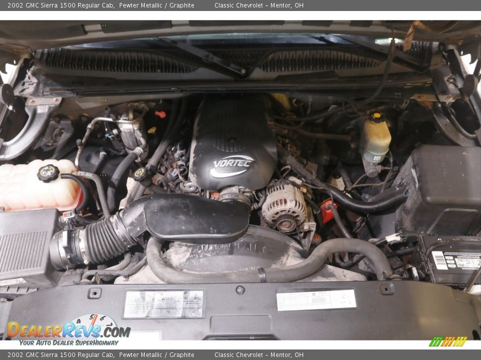 2002 GMC Sierra 1500 Regular Cab 5.3 Liter OHV 16-Valve V8 Engine Photo #13