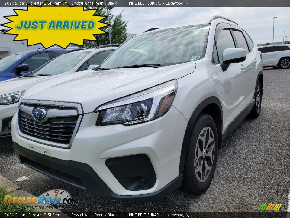 2020 Subaru Forester 2.5i Premium Crystal White Pearl / Black Photo #1