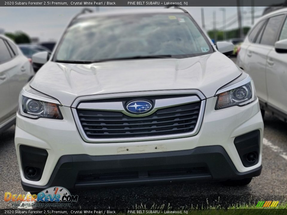 2020 Subaru Forester 2.5i Premium Crystal White Pearl / Black Photo #2