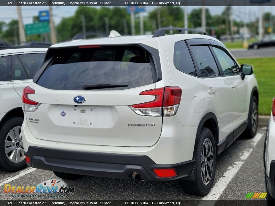 2020 Subaru Forester 2.5i Premium Crystal White Pearl / Black Photo #3