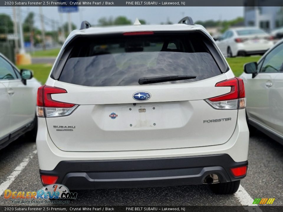 2020 Subaru Forester 2.5i Premium Crystal White Pearl / Black Photo #4