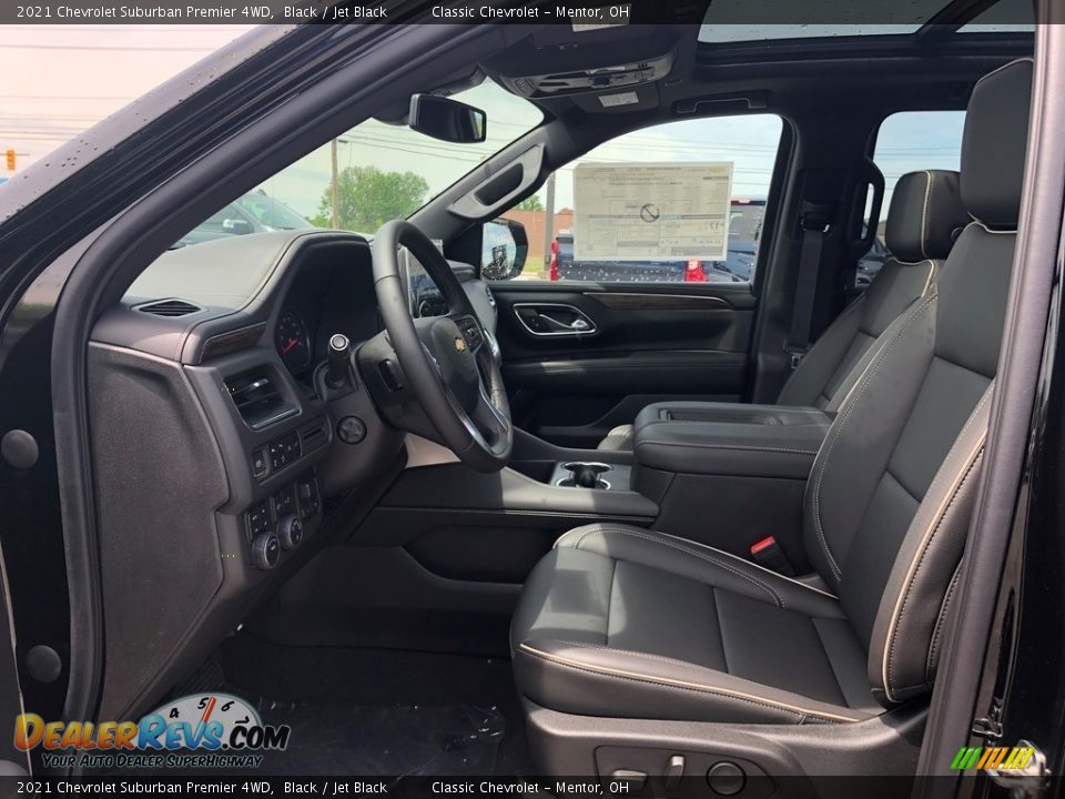 2021 Chevrolet Suburban Premier 4WD Black / Jet Black Photo #5