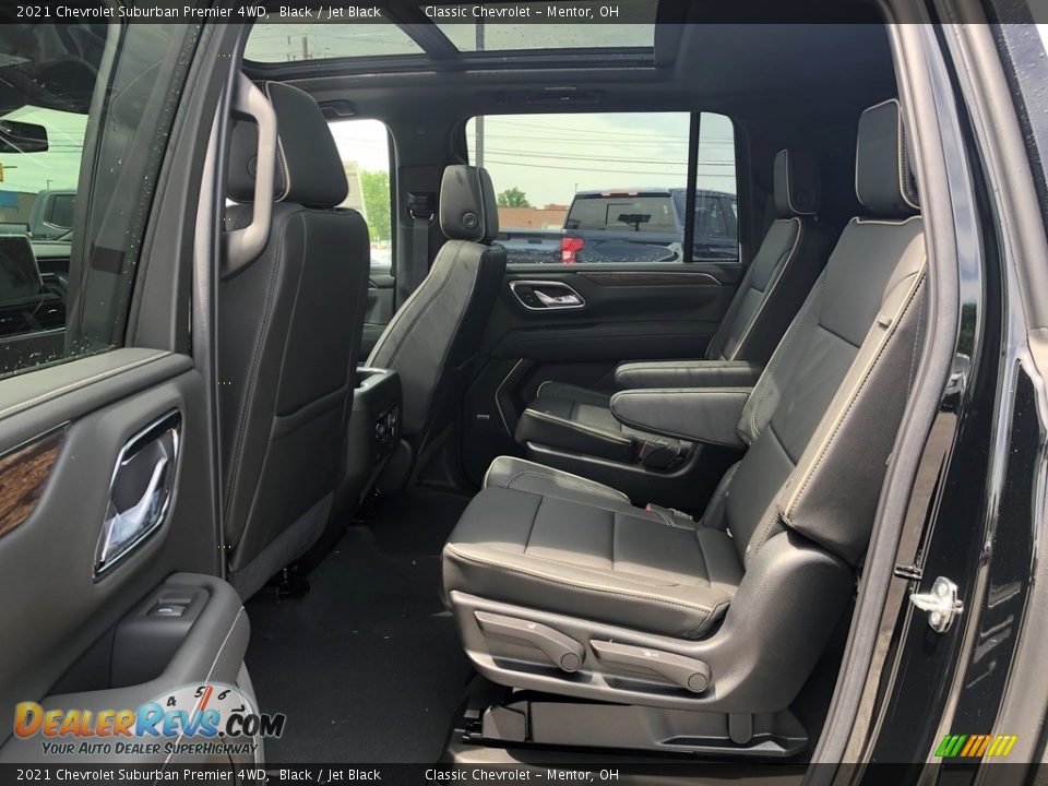 2021 Chevrolet Suburban Premier 4WD Black / Jet Black Photo #6