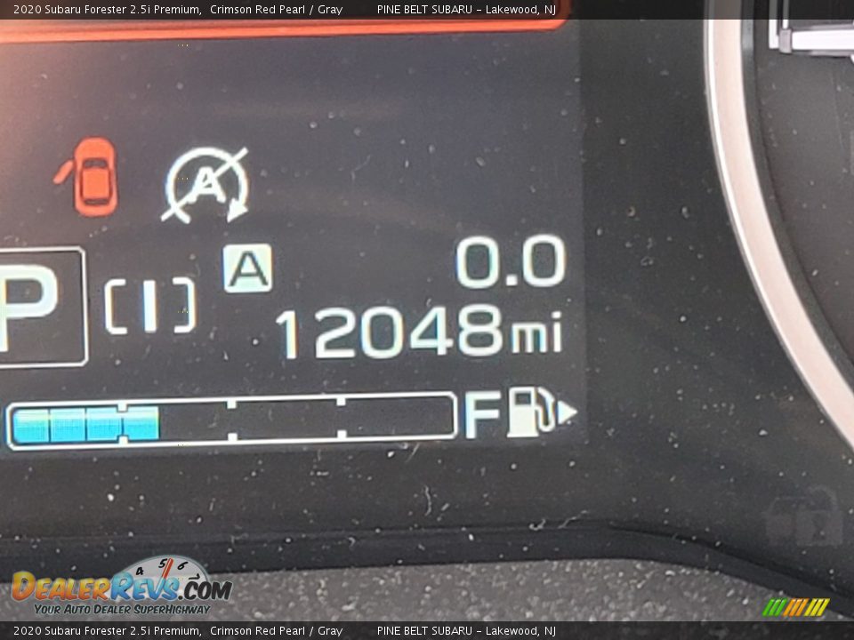2020 Subaru Forester 2.5i Premium Crimson Red Pearl / Gray Photo #3